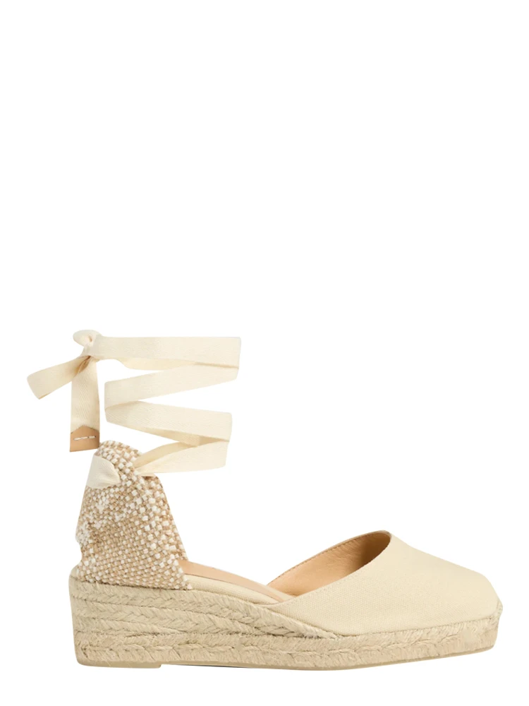 Castaner Sandals White