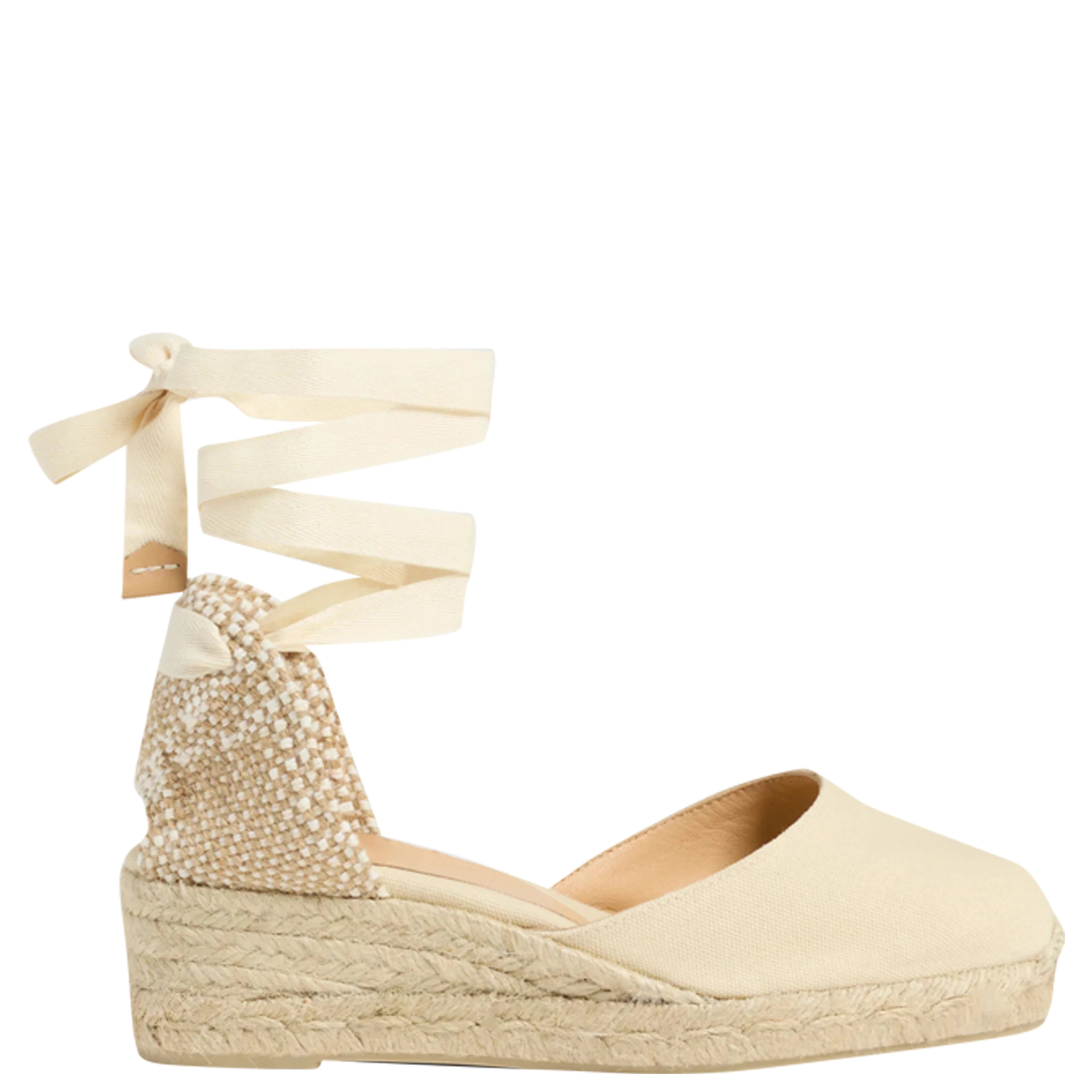 Castaner Sandals White
