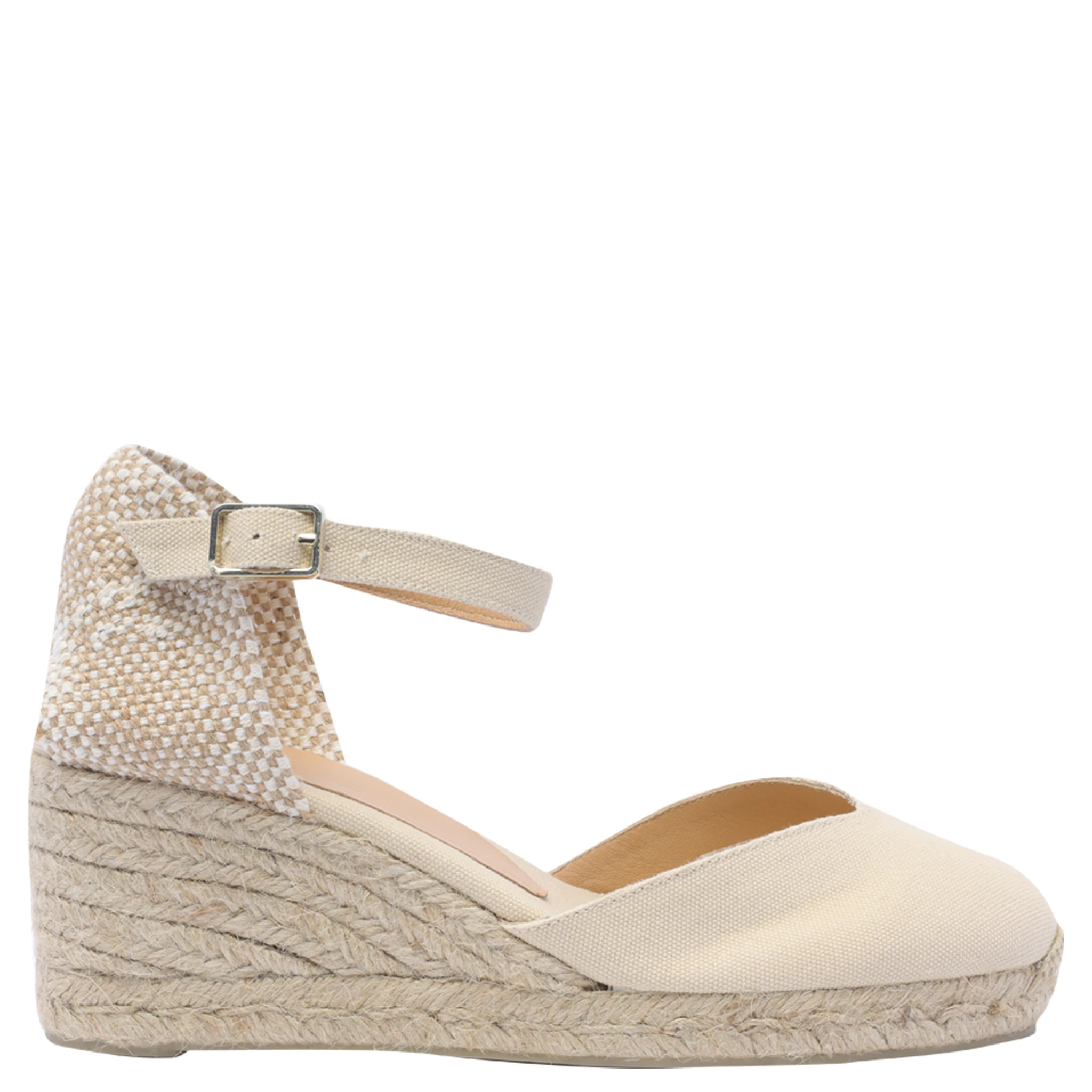 Castaner Sandals White