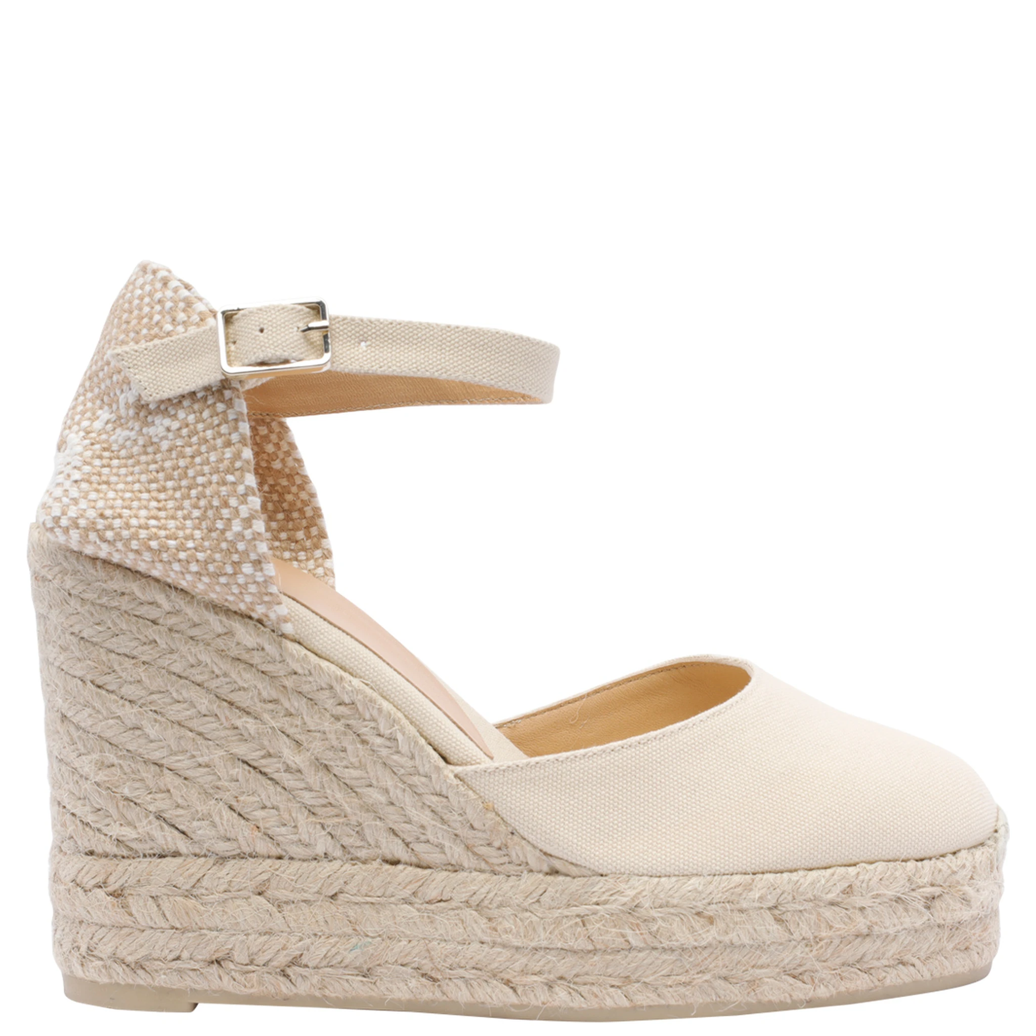 Castaner Sandals White