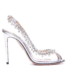 Aquazzura With Heel Silver