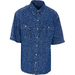 Dolce & Gabbana Shirts Blue