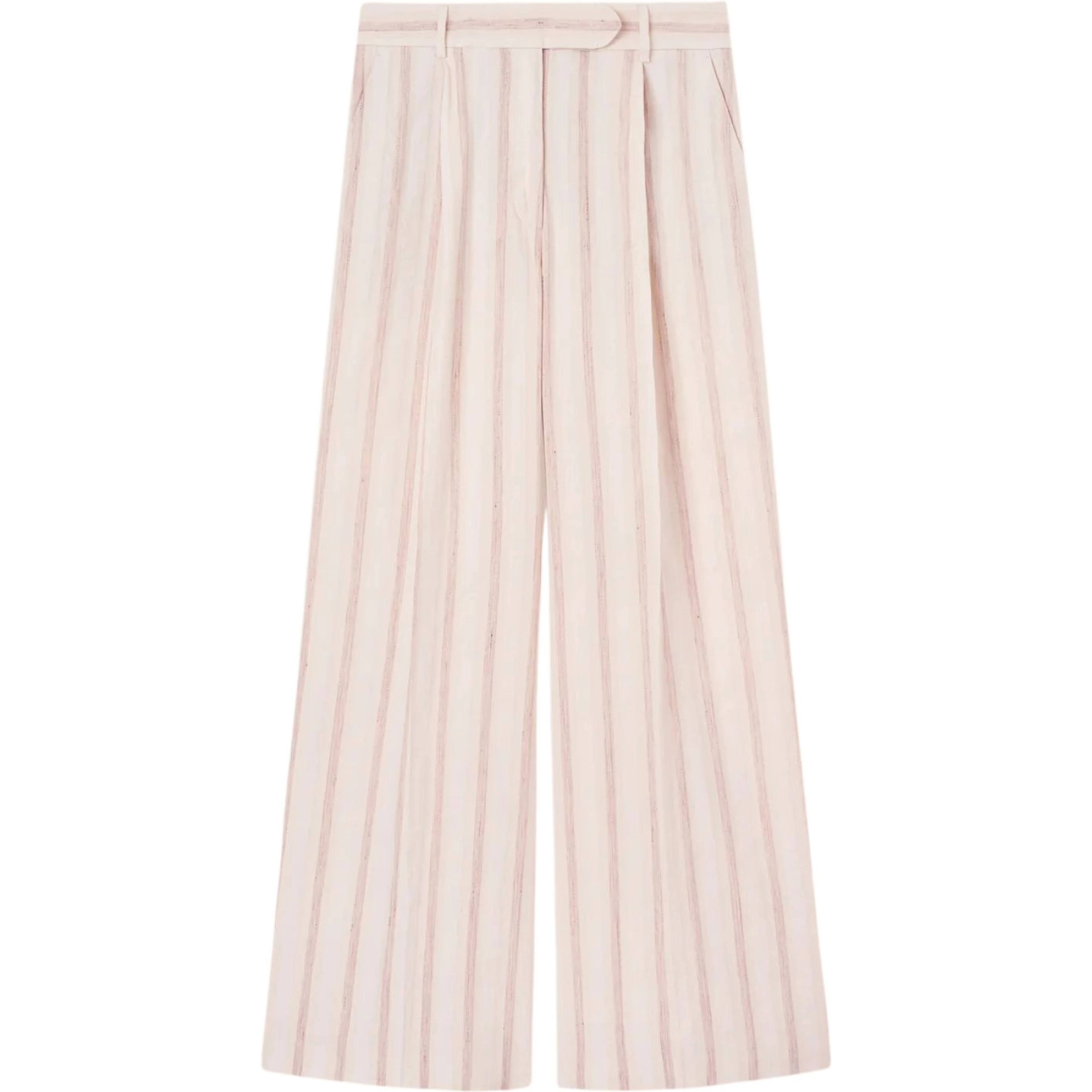 Cotton wide leg pants