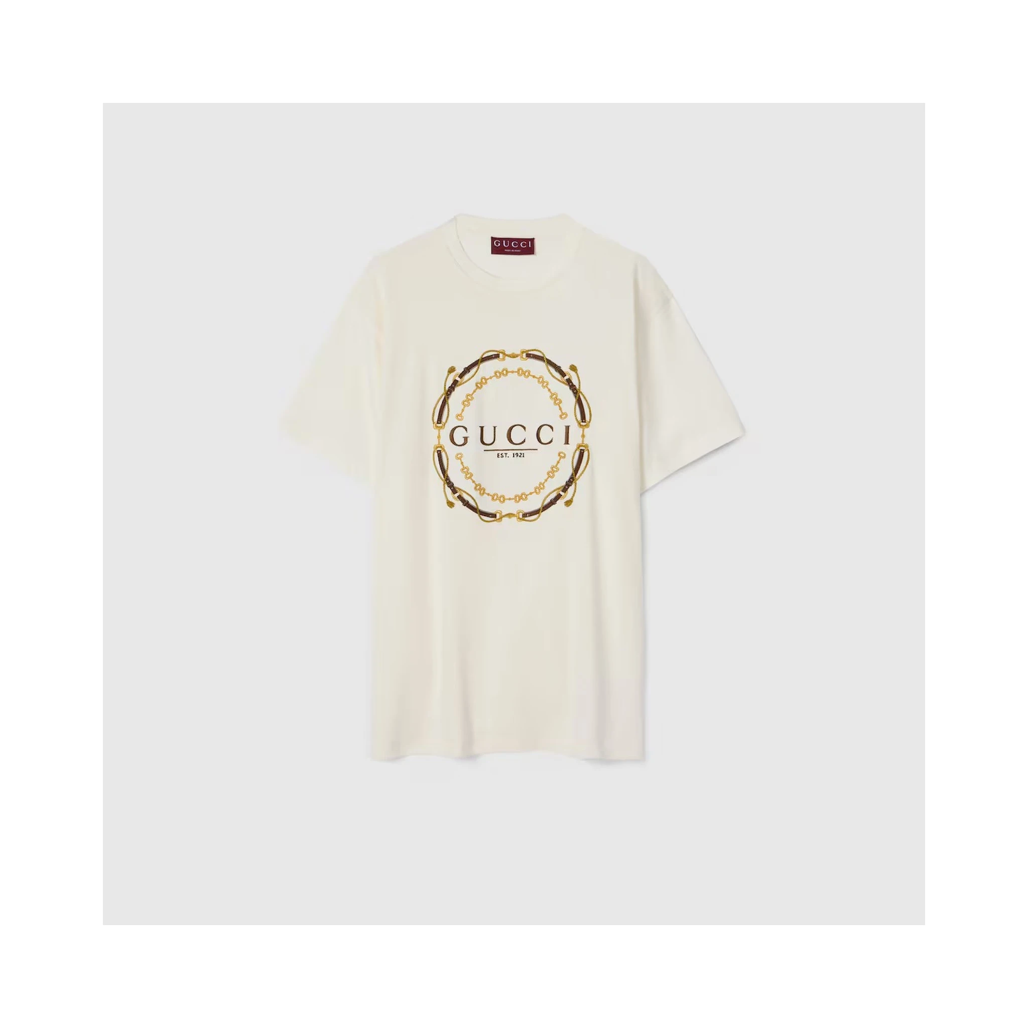 Cotton jersey t-shirt with logo