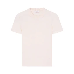 T-shirt in cotton and cashmere