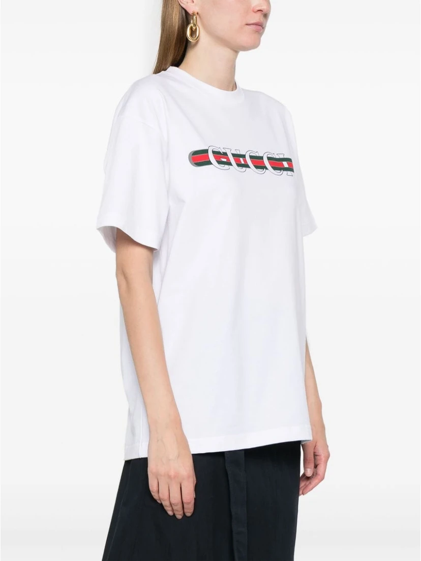T-shirt in cotton jersey with logo