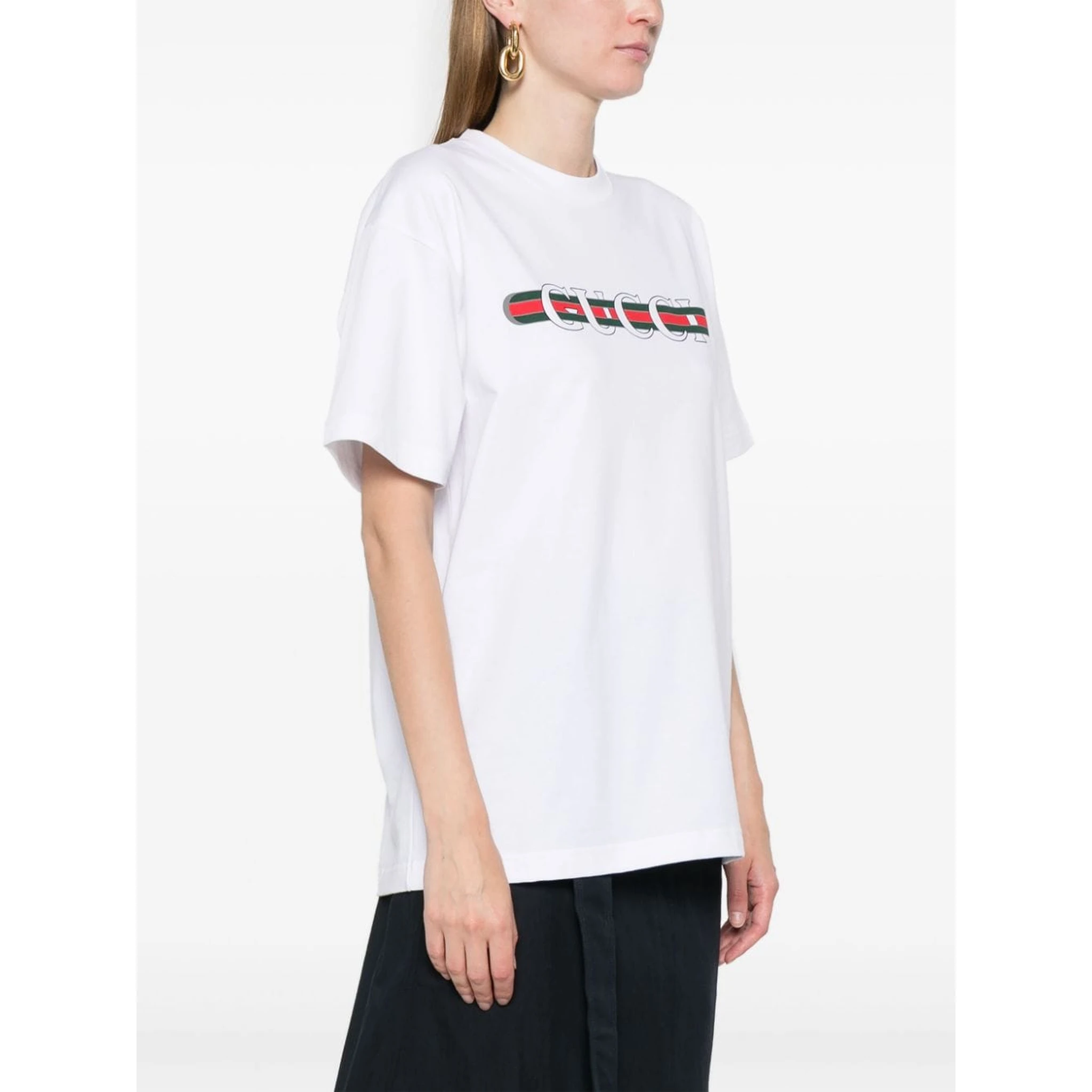 T-shirt in cotton jersey with logo