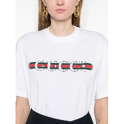 T-shirt in cotton jersey with logo