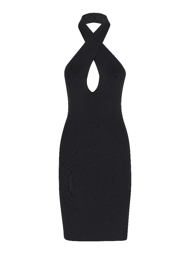 ABITO CORTO SCOLLO INCROCIATO