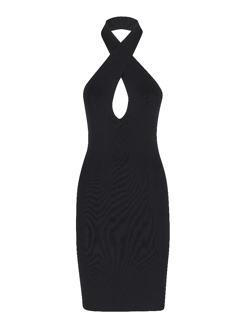 ABITO CORTO SCOLLO INCROCIATO