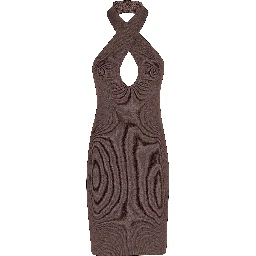 ABITO CORTO SCOLLO INCROCIATO