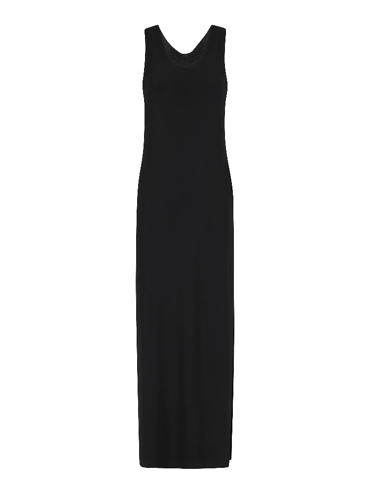 RACER LONG DRESS W SIDE SLIT