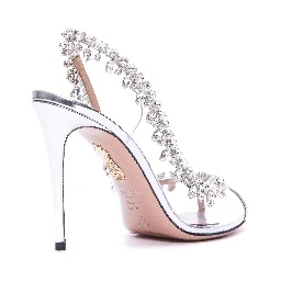 Aquazzura With Heel Silver
