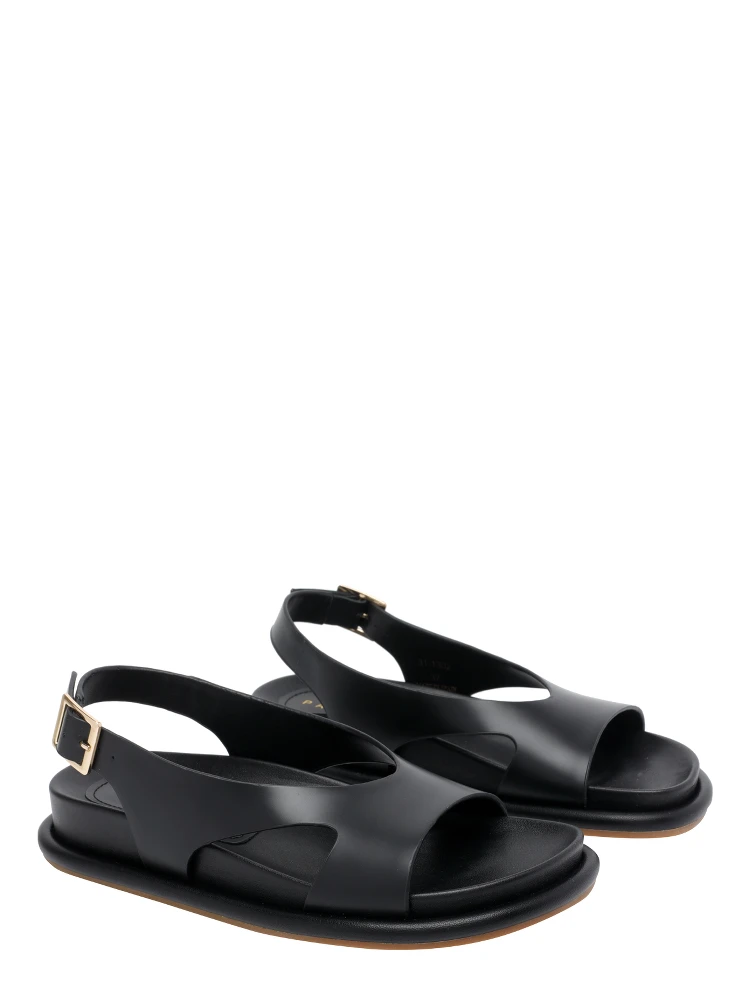 Palomitas  by Paloma Barcelo' Sandals Black alternative