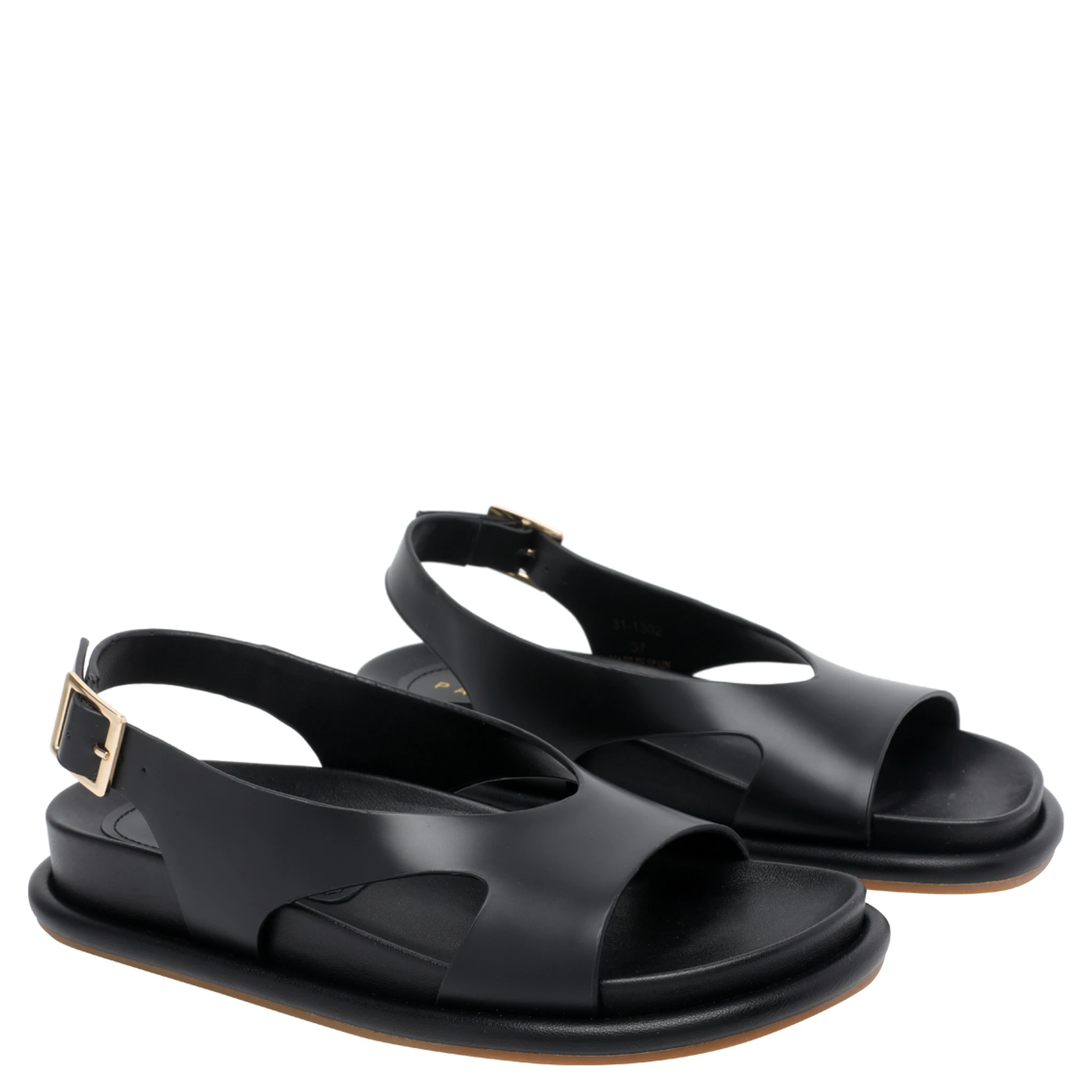 Palomitas  by Paloma Barcelo' Sandals Black