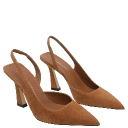 Stuart Weitzman With Heel Brown
