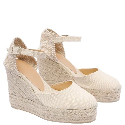 Castaner Sandals White