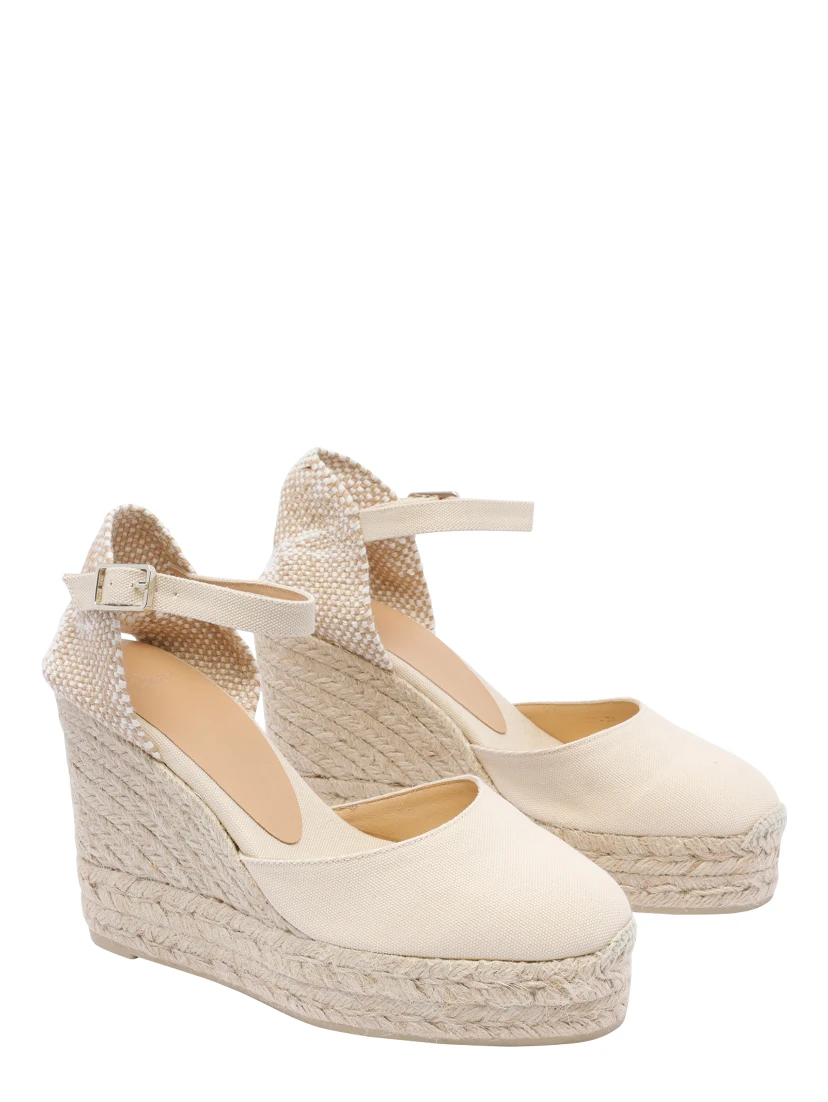 Castaner Sandals White
