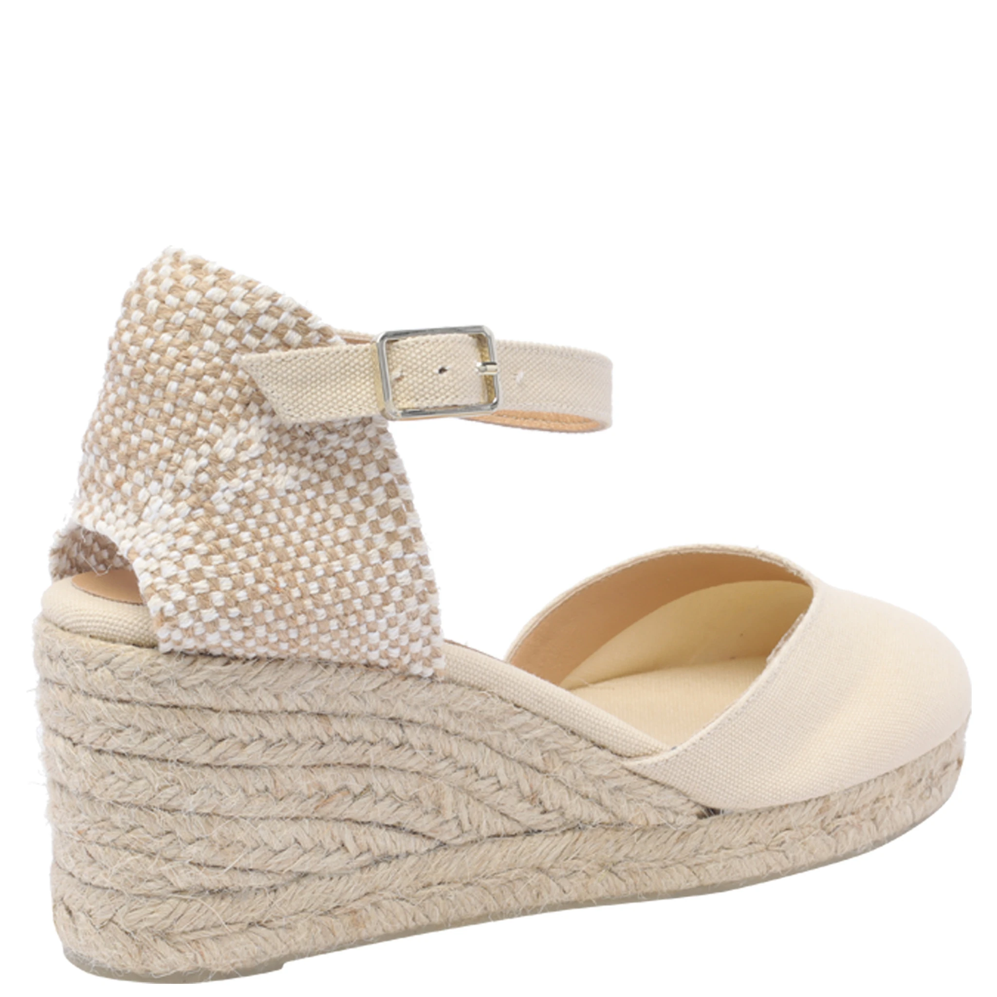 Castaner Sandals White