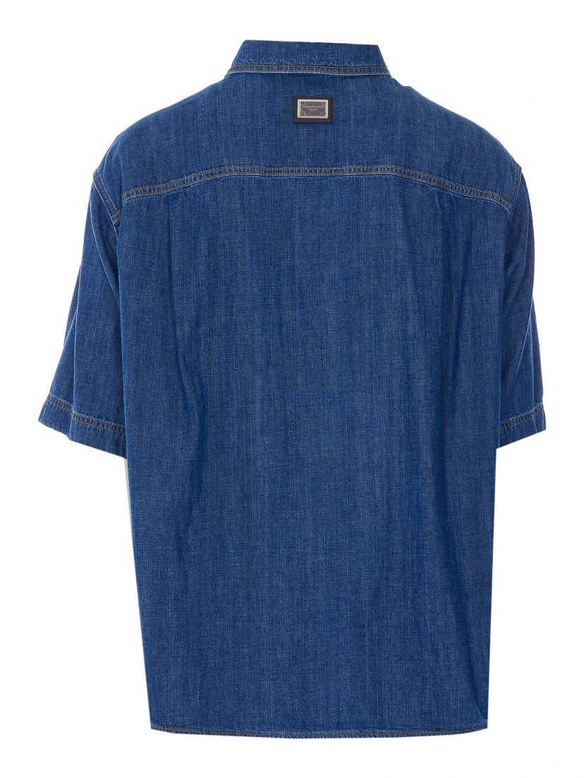 Dolce & Gabbana Shirts Blue