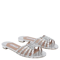 Aquazzura Sandals Silver