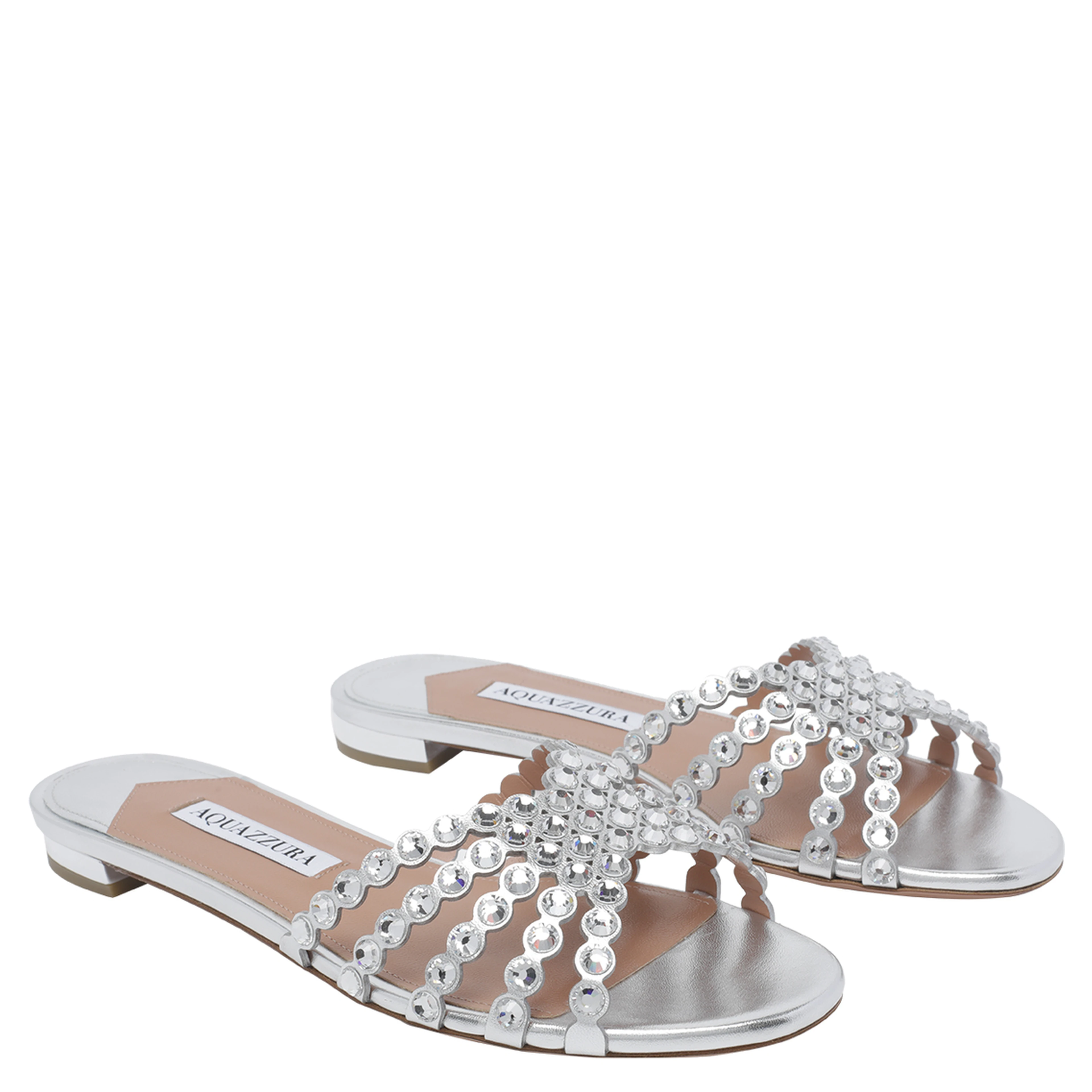 Aquazzura Sandals Silver