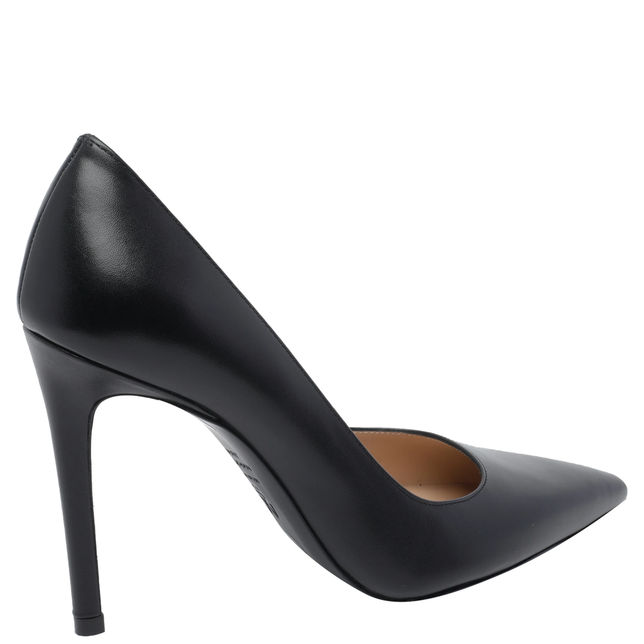 Stuart Weitzman With Heel Black