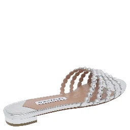 Aquazzura Sandals Silver