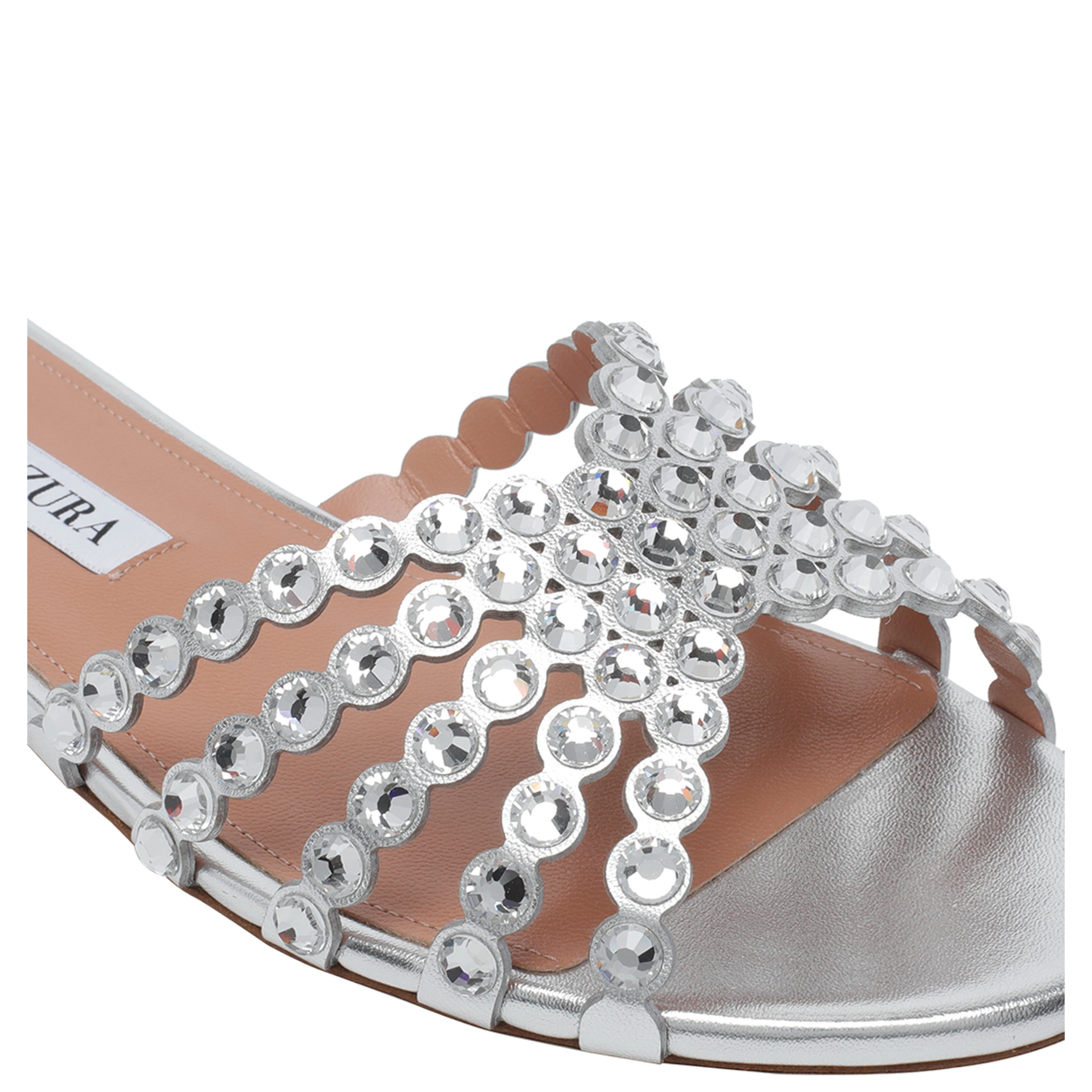 Aquazzura Sandals Silver