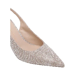 Stuart Weitzman With Heel Silver