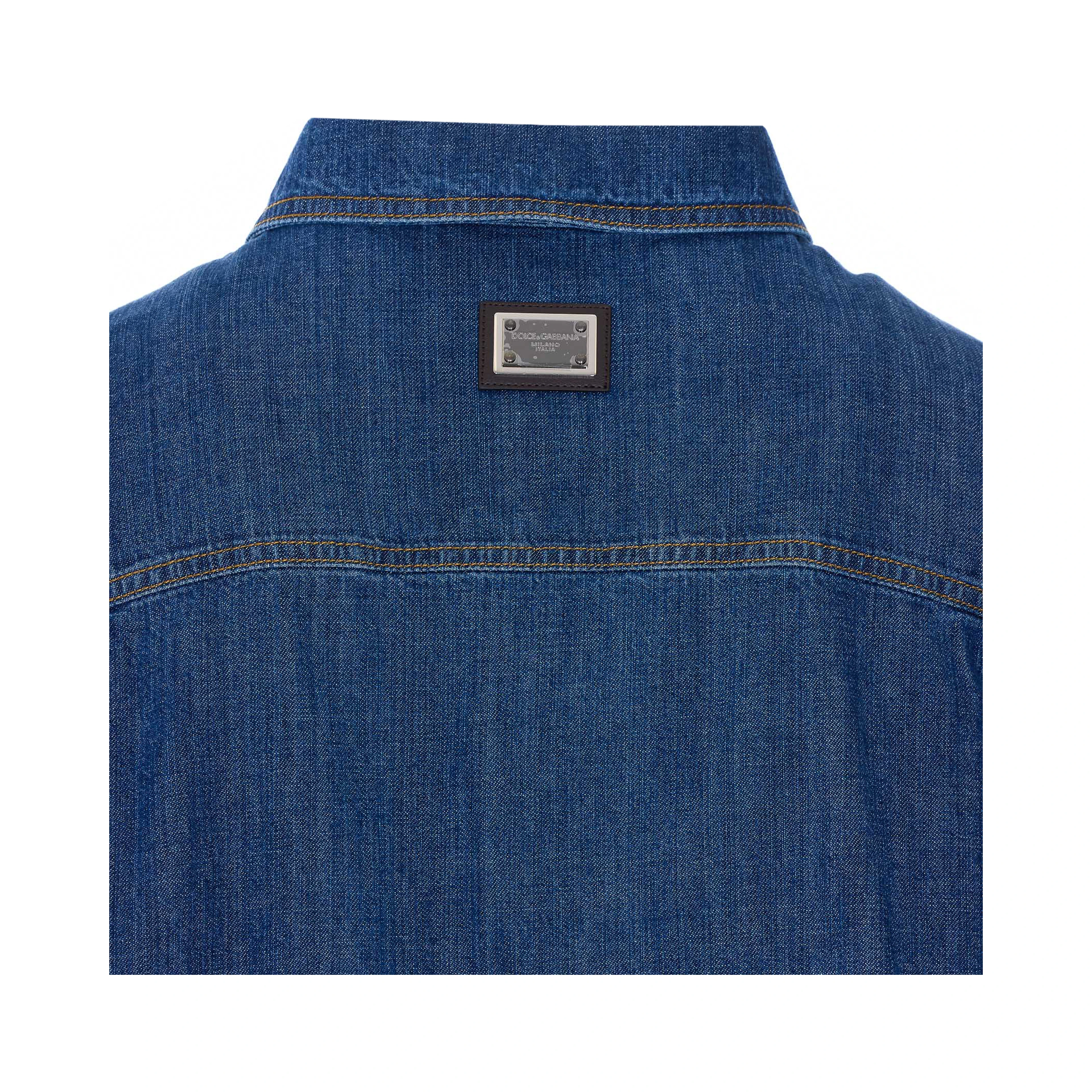 Dolce & Gabbana Shirts Blue