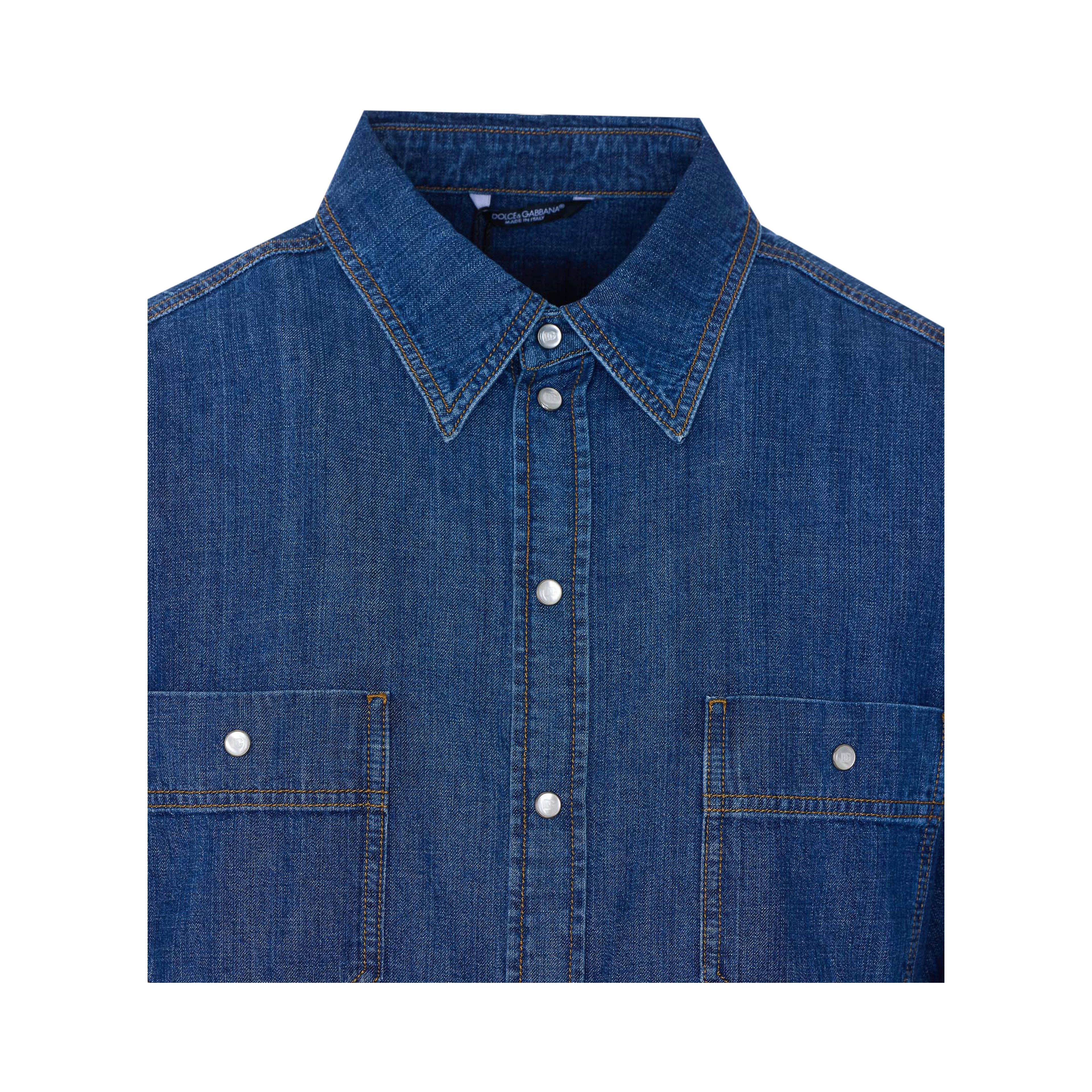 Dolce & Gabbana Shirts Blue
