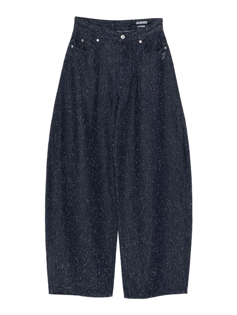 JACQUEMUS Trousers Blue