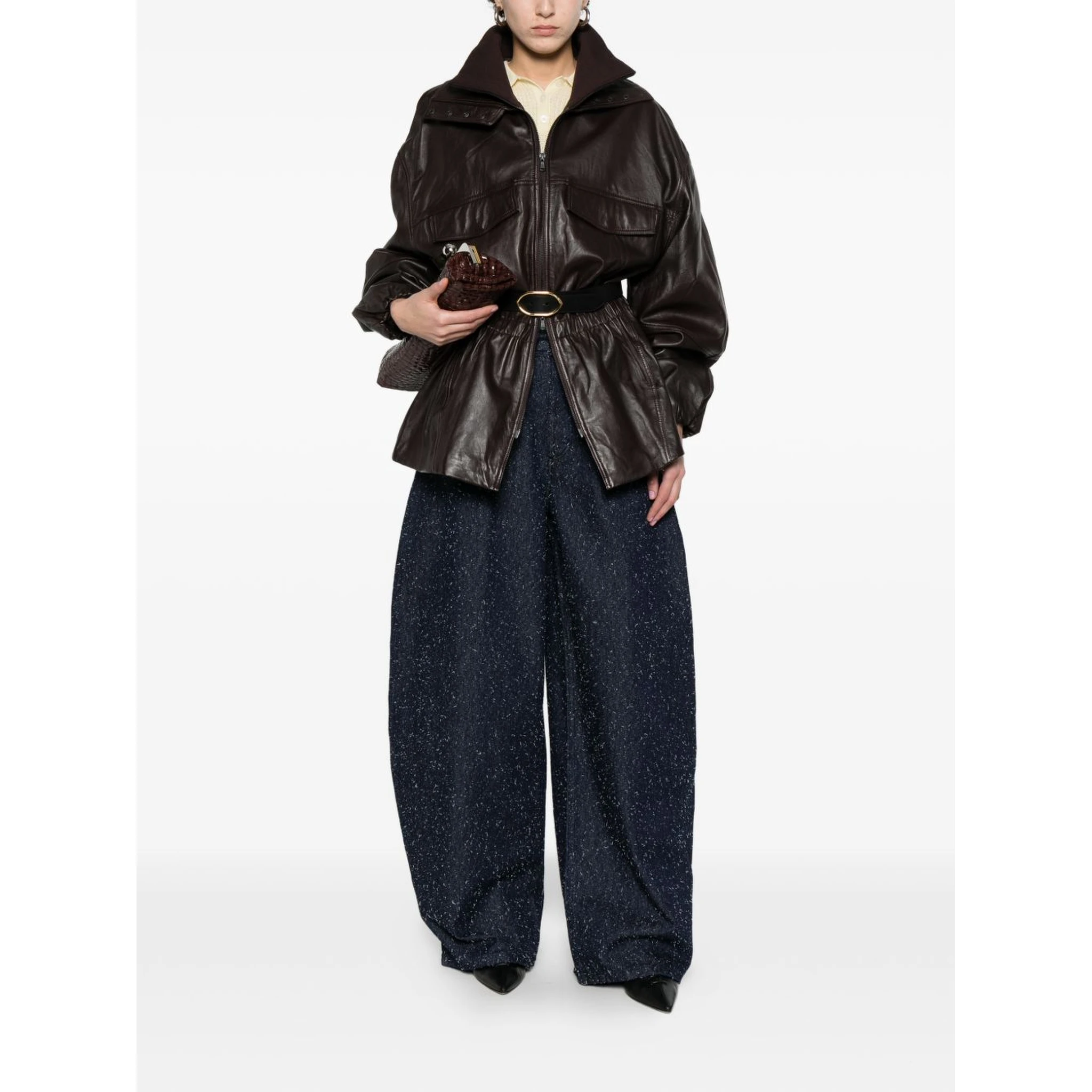 JACQUEMUS Trousers Blue
