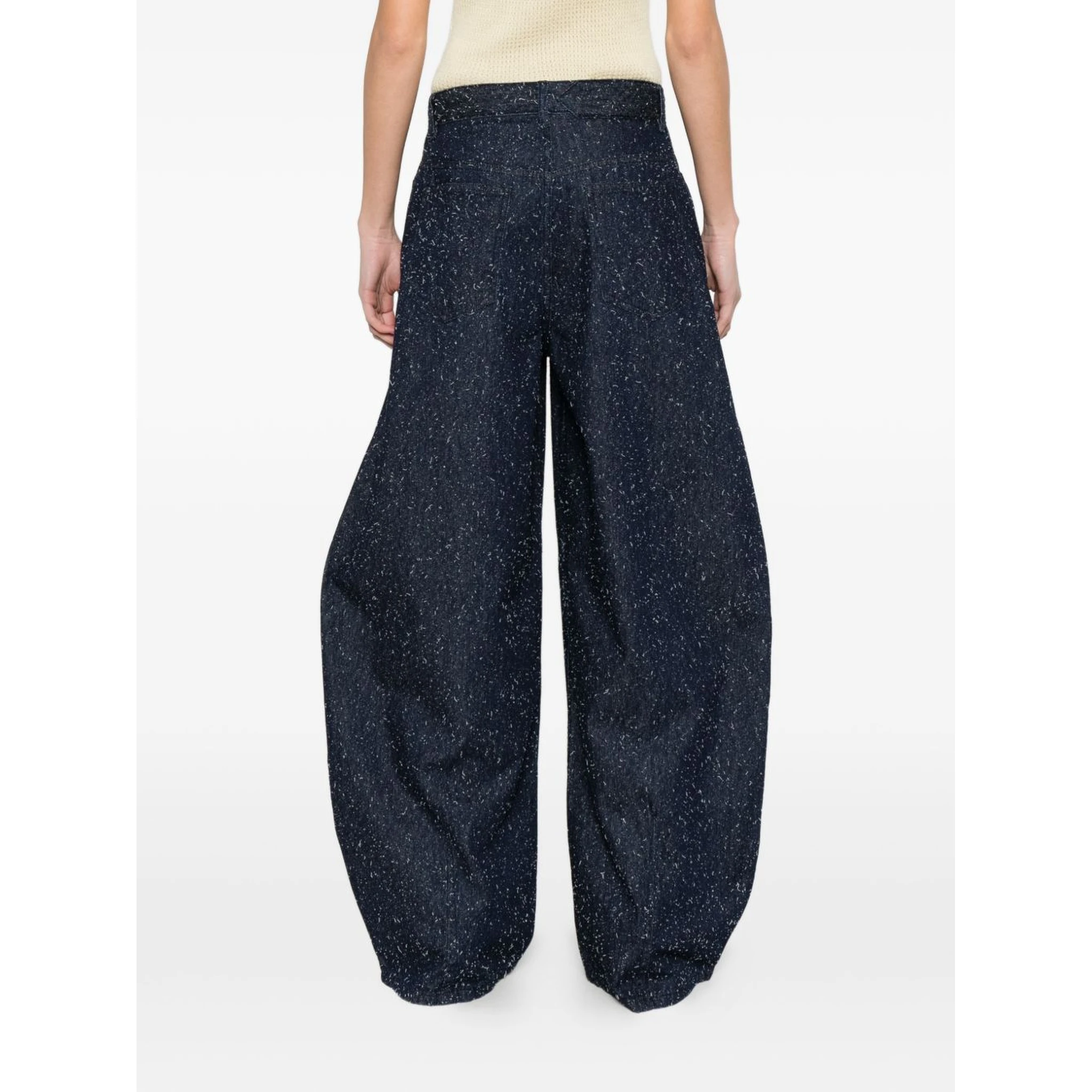 JACQUEMUS Trousers Blue