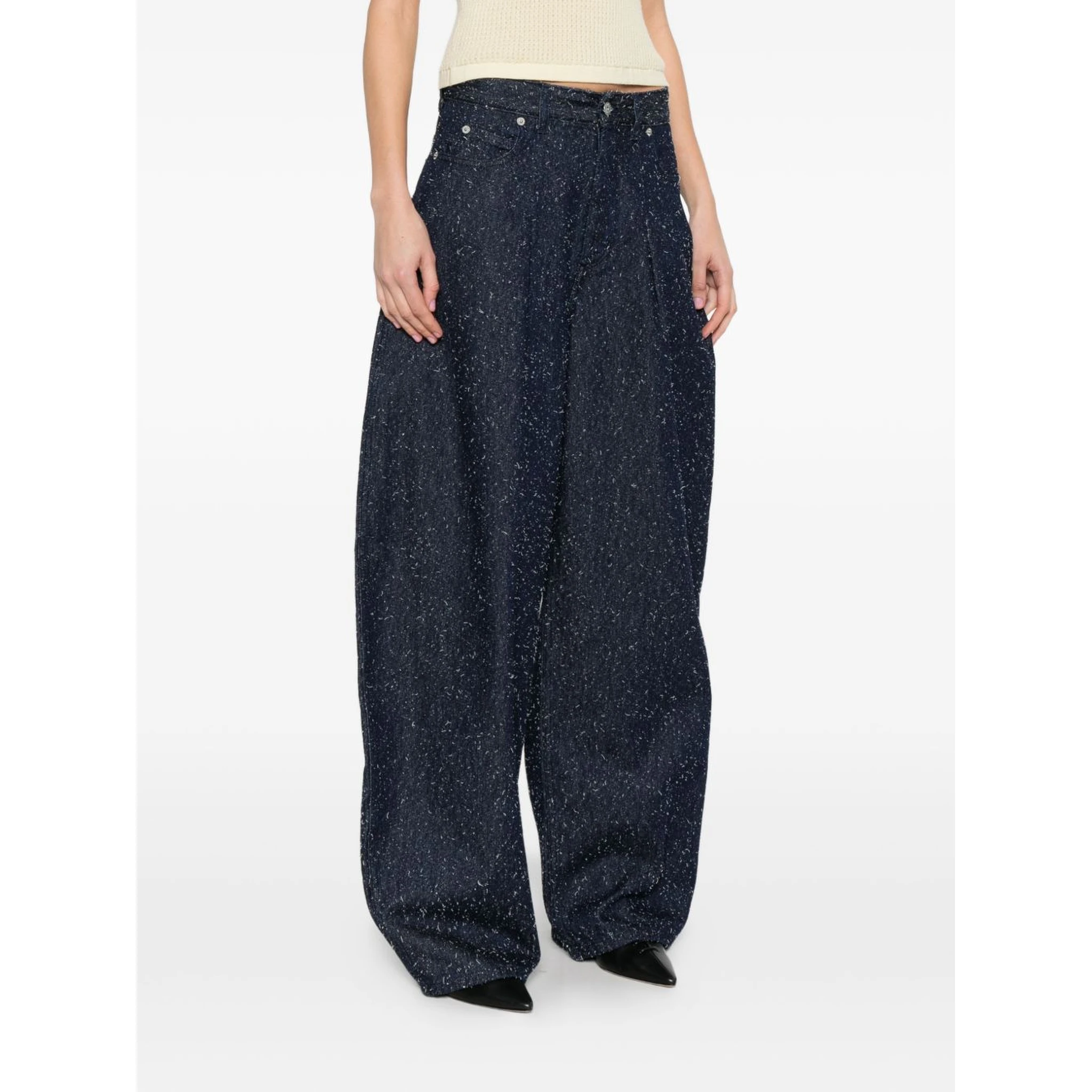 JACQUEMUS Trousers Blue