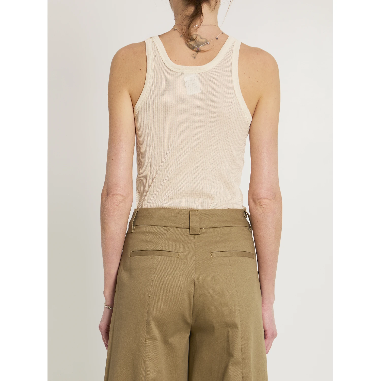Ribbed tank top