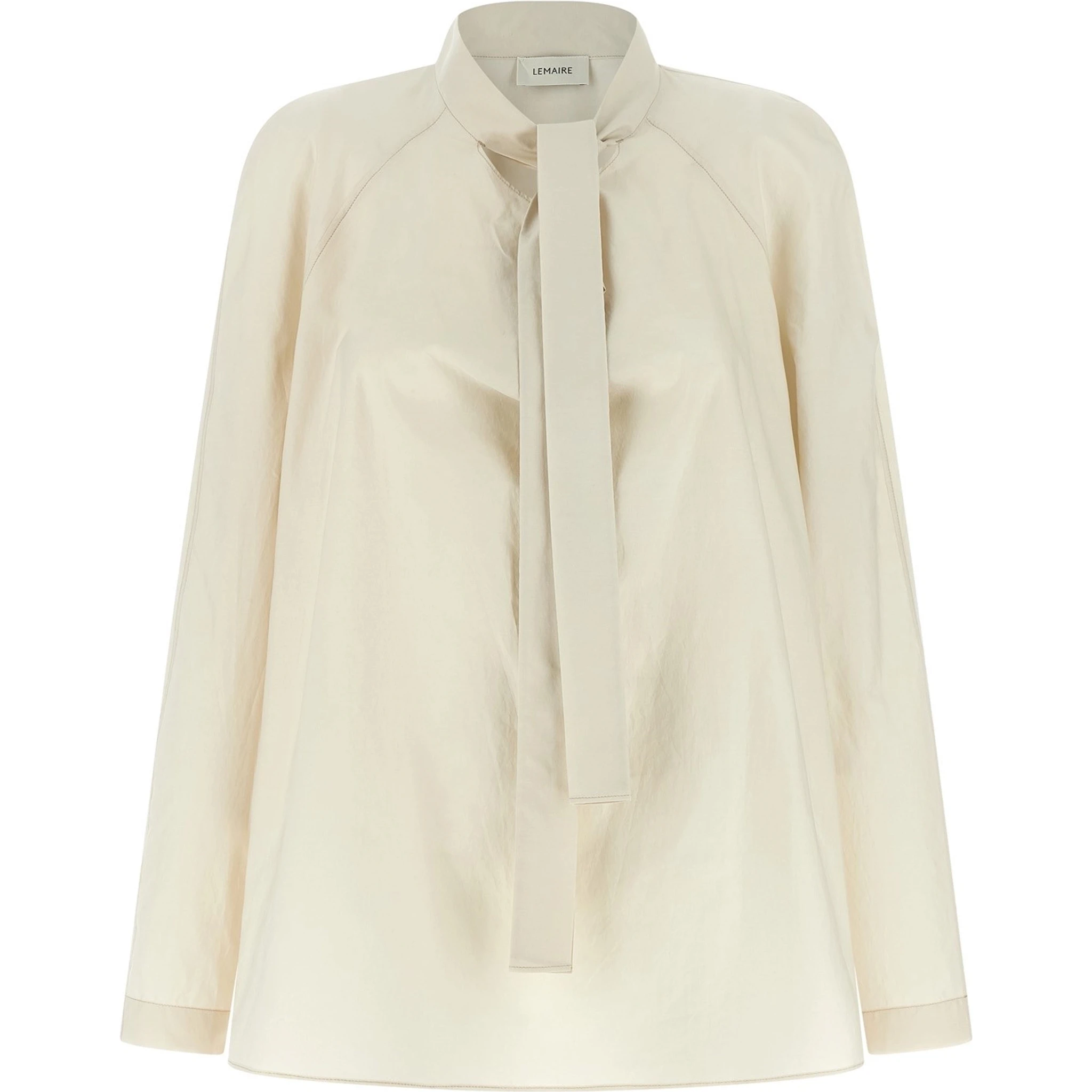 Ascot collar blouse