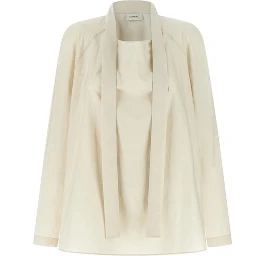 Ascot collar blouse