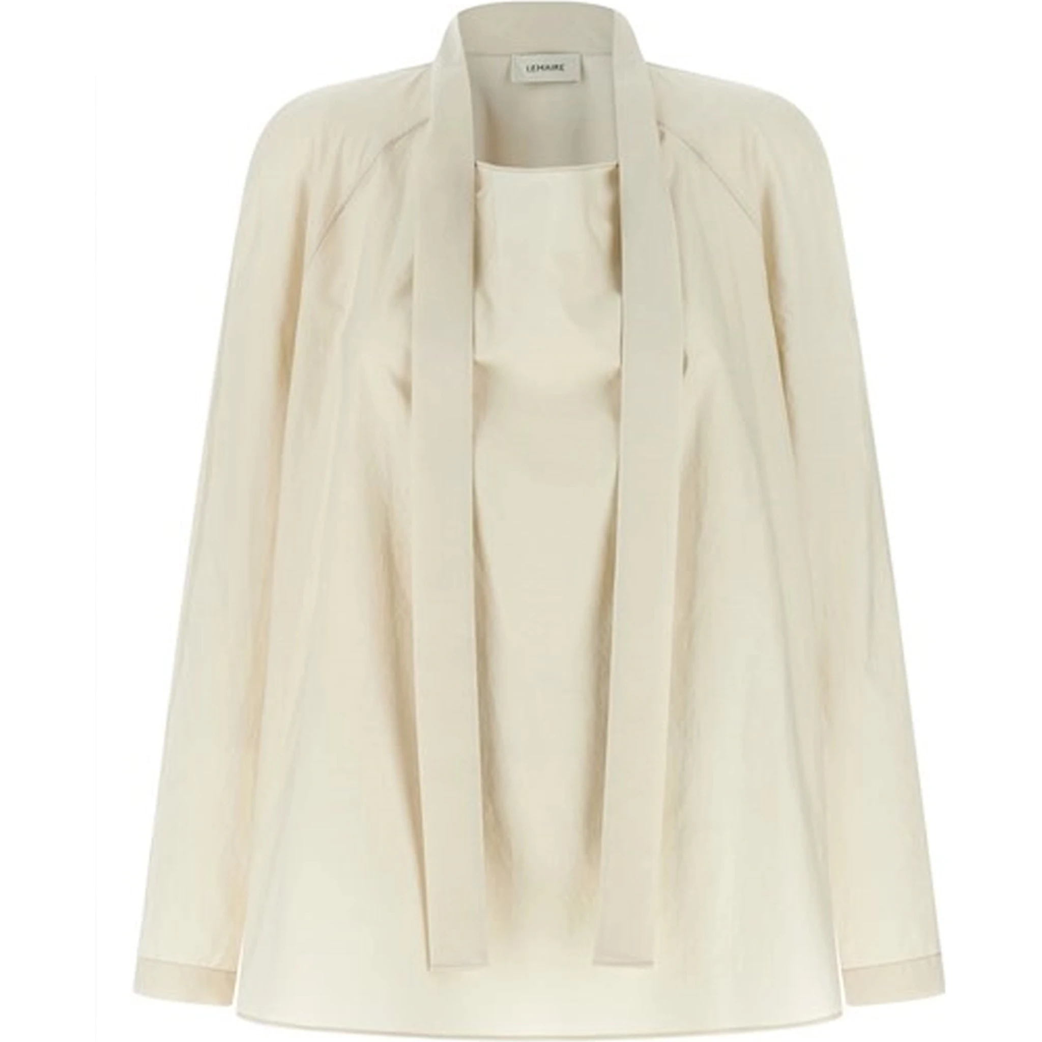 Ascot collar blouse