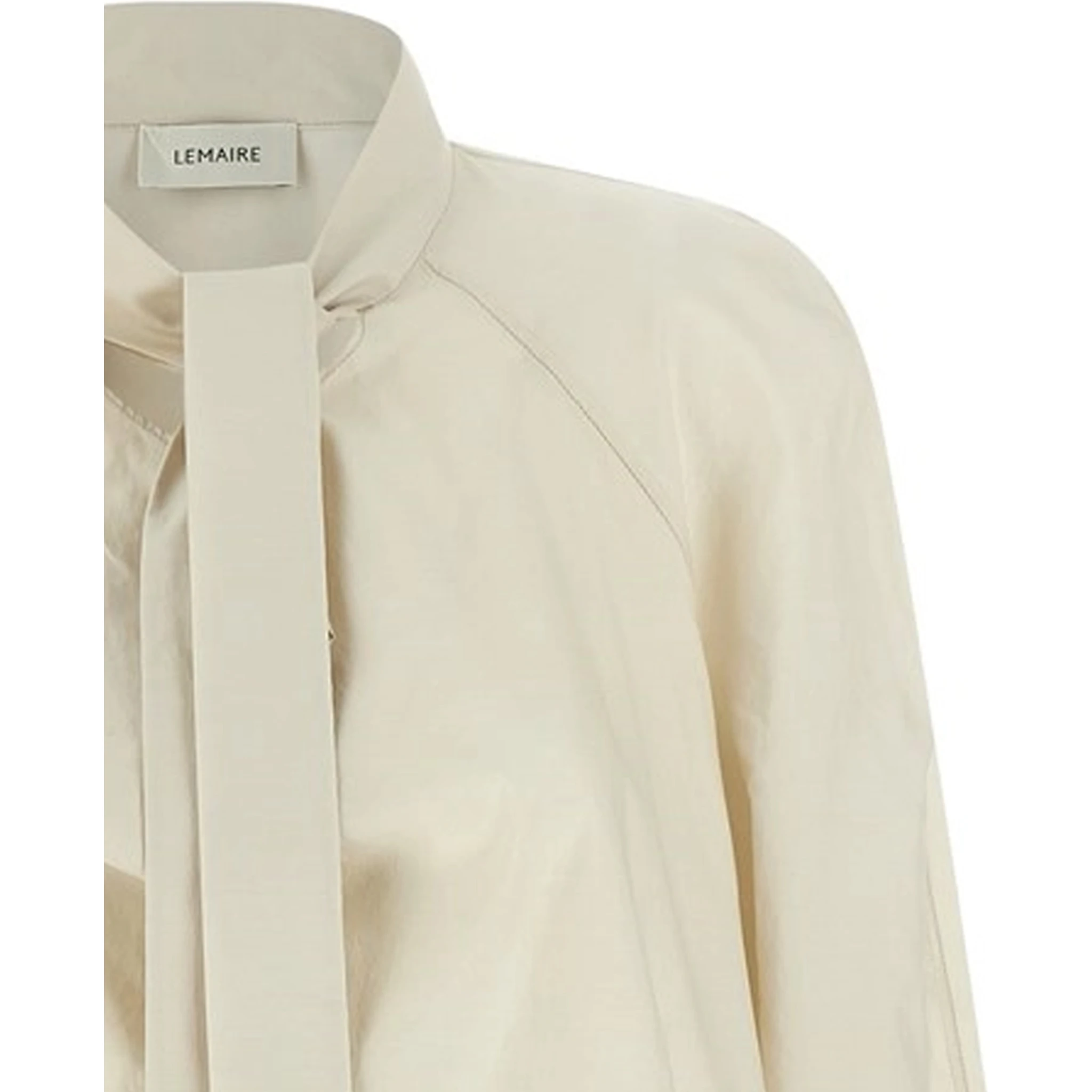 Ascot collar blouse