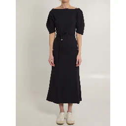 Midi jersey dress
