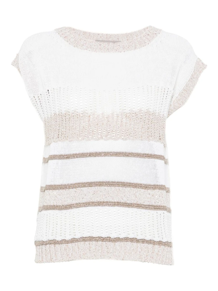 D EXTERIOR Sweaters White