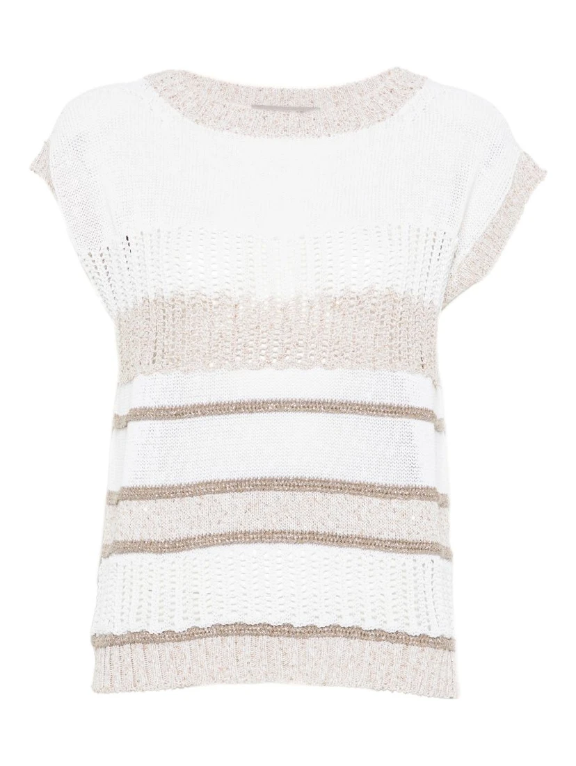 D EXTERIOR Sweaters White