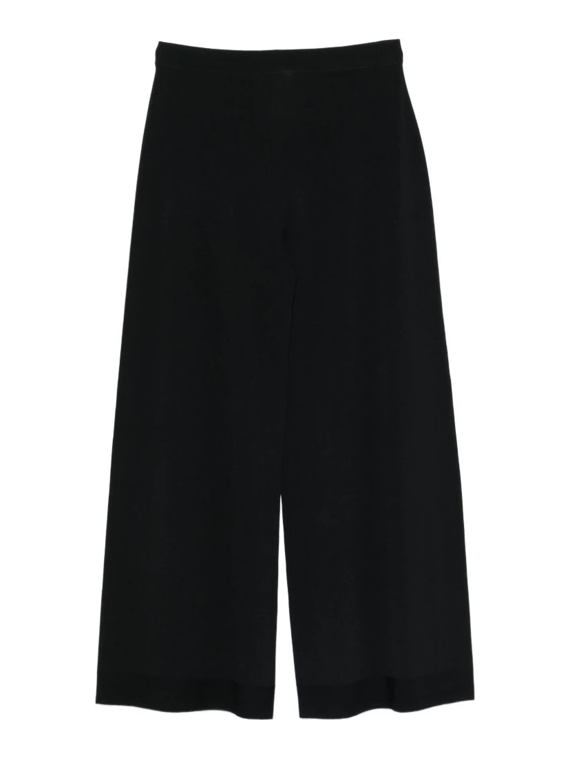 D EXTERIOR Trousers Black