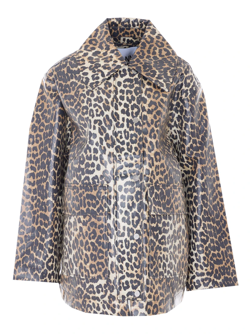 GANNI Jackets Brown