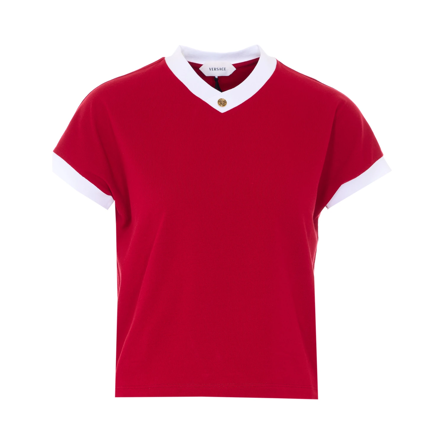 Versace T-shirts and Polos Red