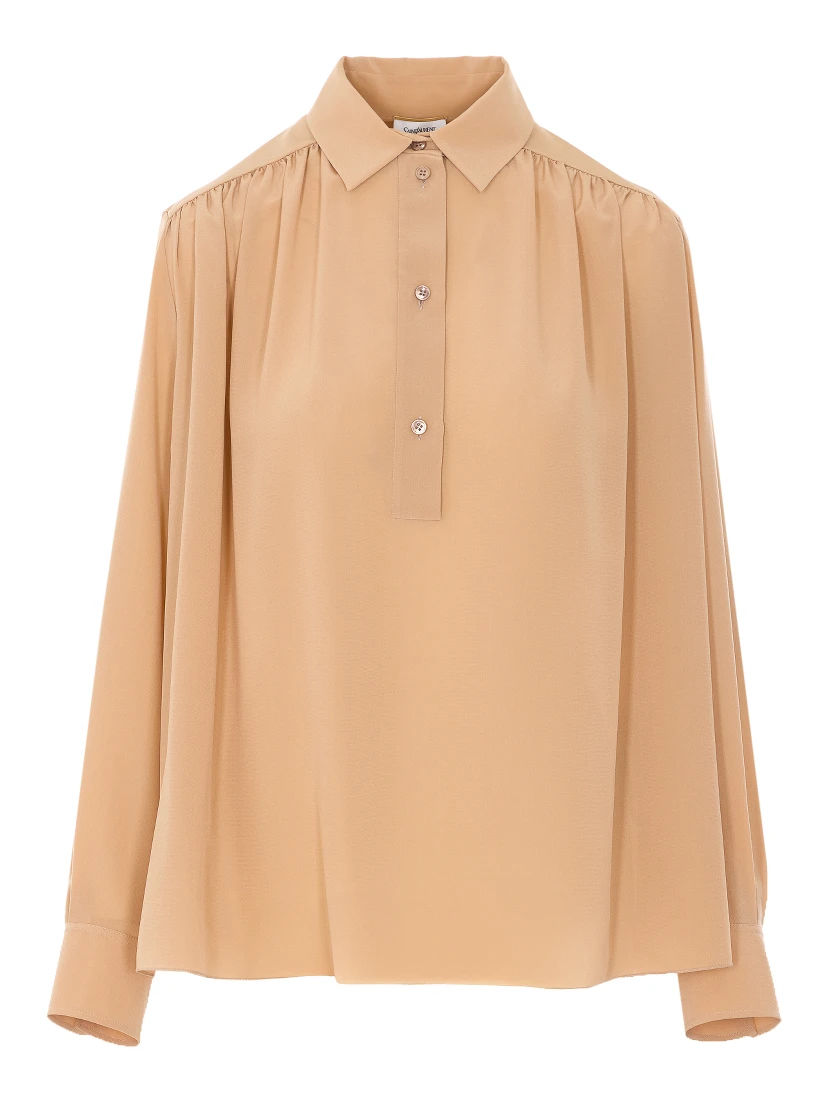 Saint Laurent  Shirts Beige