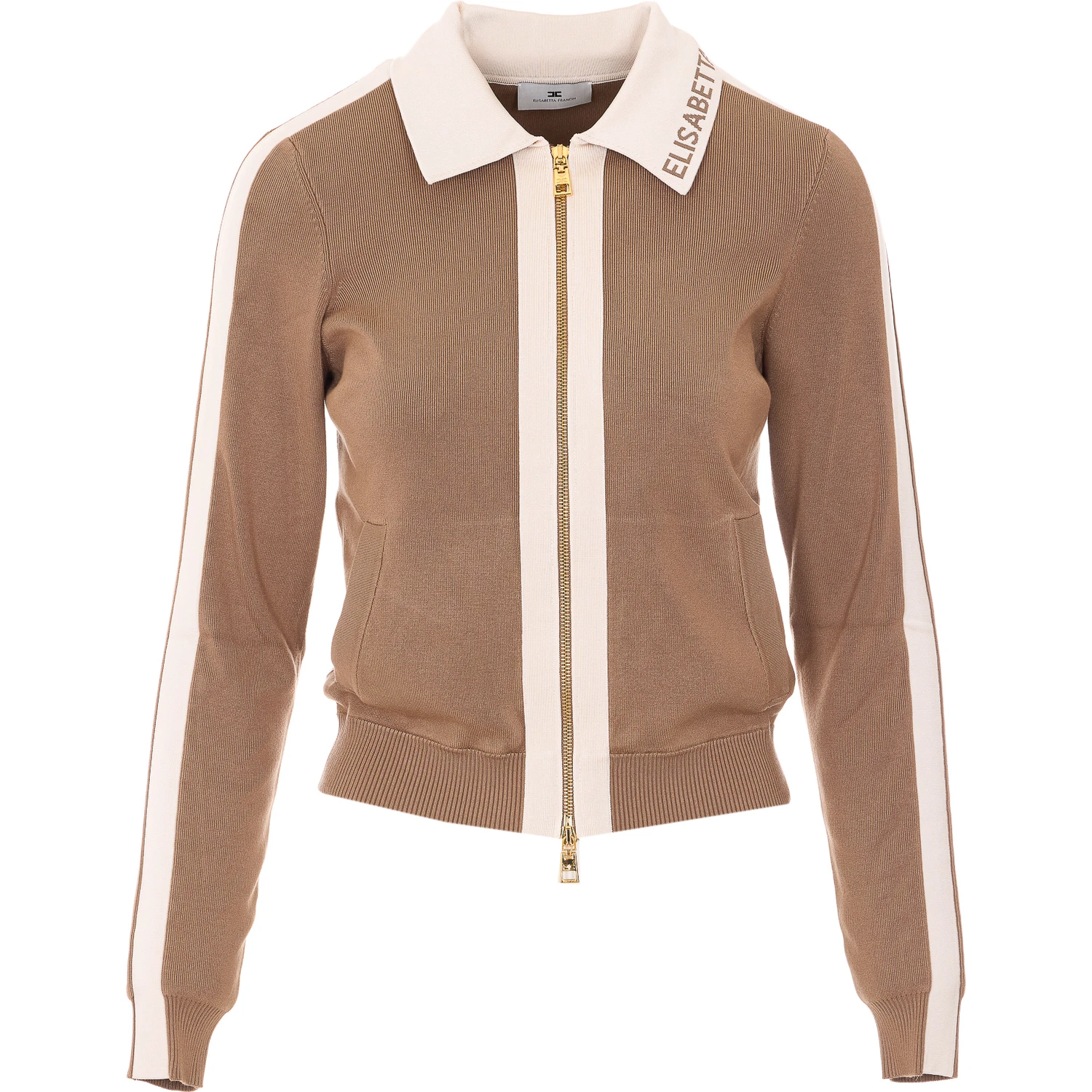 Elisabetta Franchi Sweaters Beige