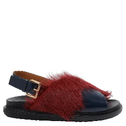 Marni Sandals Bordeaux